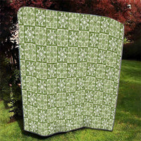 Omaomao Palaka Quilt Hawaii Quilt Hawaiian Tropical Monstera Sea Turtle LT14 - Polynesian Pride