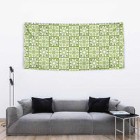 Omaomao Palaka Quilt Hawaii Tapestry Hawaiian Tropical Monstera Sea Turtle