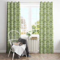 Omaomao Palaka Quilt Hawaii Window Curtain Hawaiian Tropical Monstera Sea Turtle LT14 - Polynesian Pride