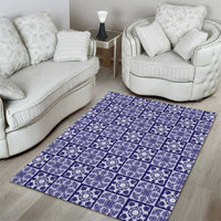 Polu Palaka Quilt Hawaii Area Rug Hawaiian Tropical Monstera Sea Turtle LT14 - Polynesian Pride