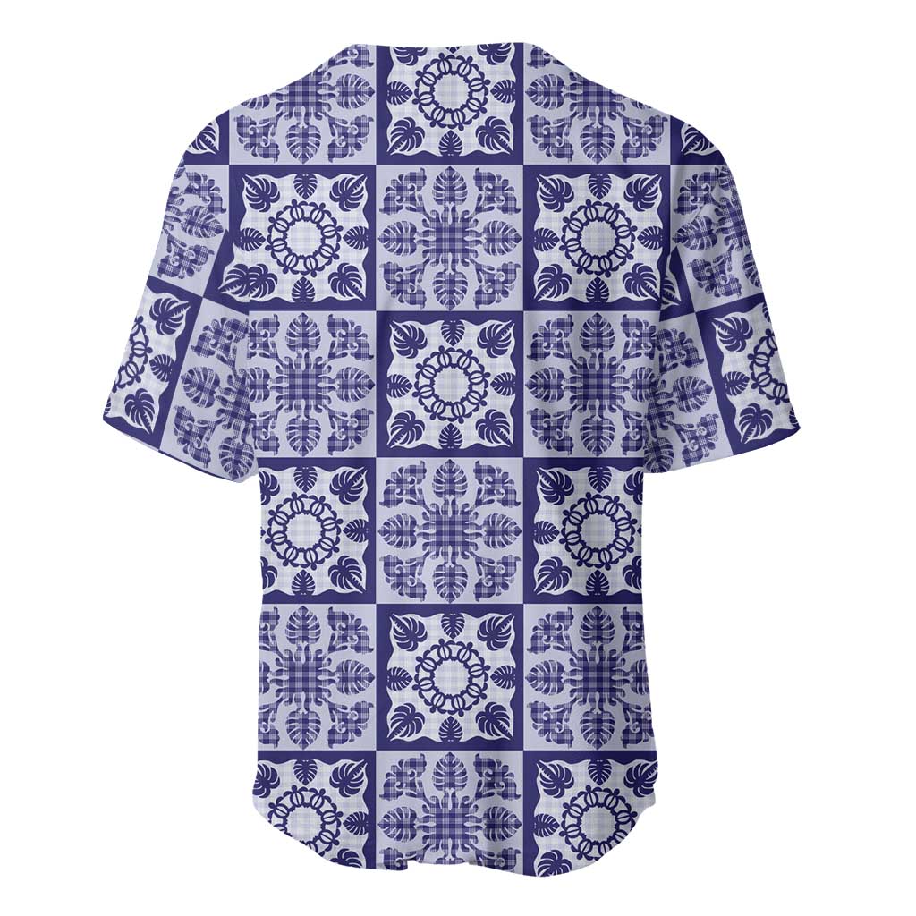 Polu Palaka Quilt Hawaii Baseball Jersey Hawaiian Tropical Monstera Sea Turtle LT14 - Polynesian Pride