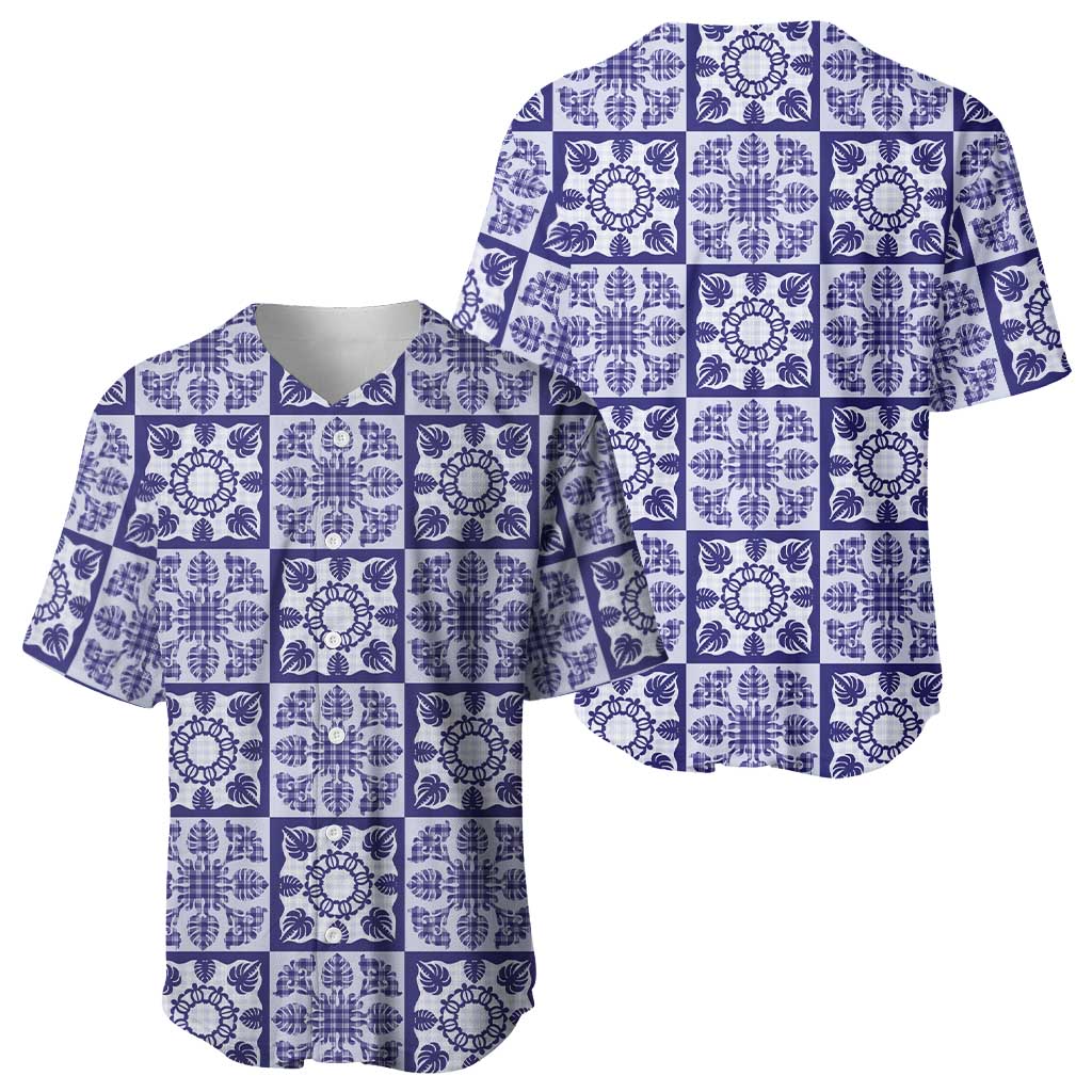 Polu Palaka Quilt Hawaii Baseball Jersey Hawaiian Tropical Monstera Sea Turtle LT14 - Polynesian Pride