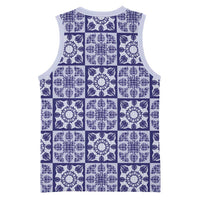 Polu Palaka Quilt Hawaii Basketball Jersey Hawaiian Tropical Monstera Sea Turtle LT14 - Polynesian Pride