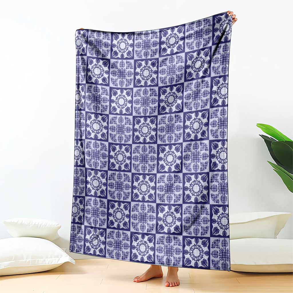 Polu Palaka Quilt Hawaii Blanket Hawaiian Tropical Monstera Sea Turtle LT14 - Polynesian Pride