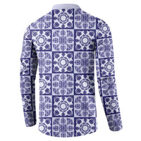 Polu Palaka Quilt Hawaii Button Sweatshirt Hawaiian Tropical Monstera Sea Turtle LT14 - Polynesian Pride