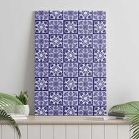 Polu Palaka Quilt Hawaii Canvas Wall Art Hawaiian Tropical Monstera Sea Turtle LT14 - Polynesian Pride