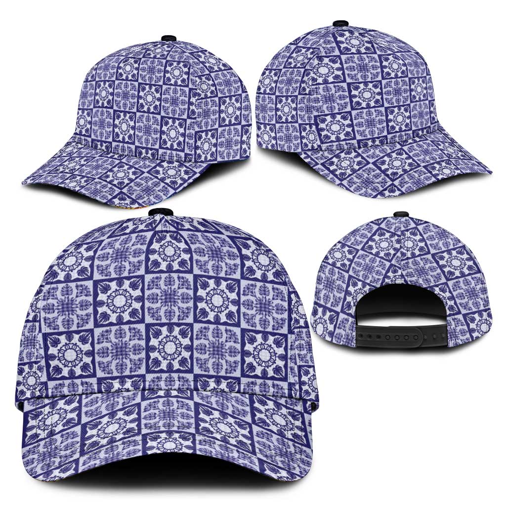 Polu Palaka Quilt Hawaii Classic Cap Hawaiian Tropical Monstera Sea Turtle LT14 - Polynesian Pride