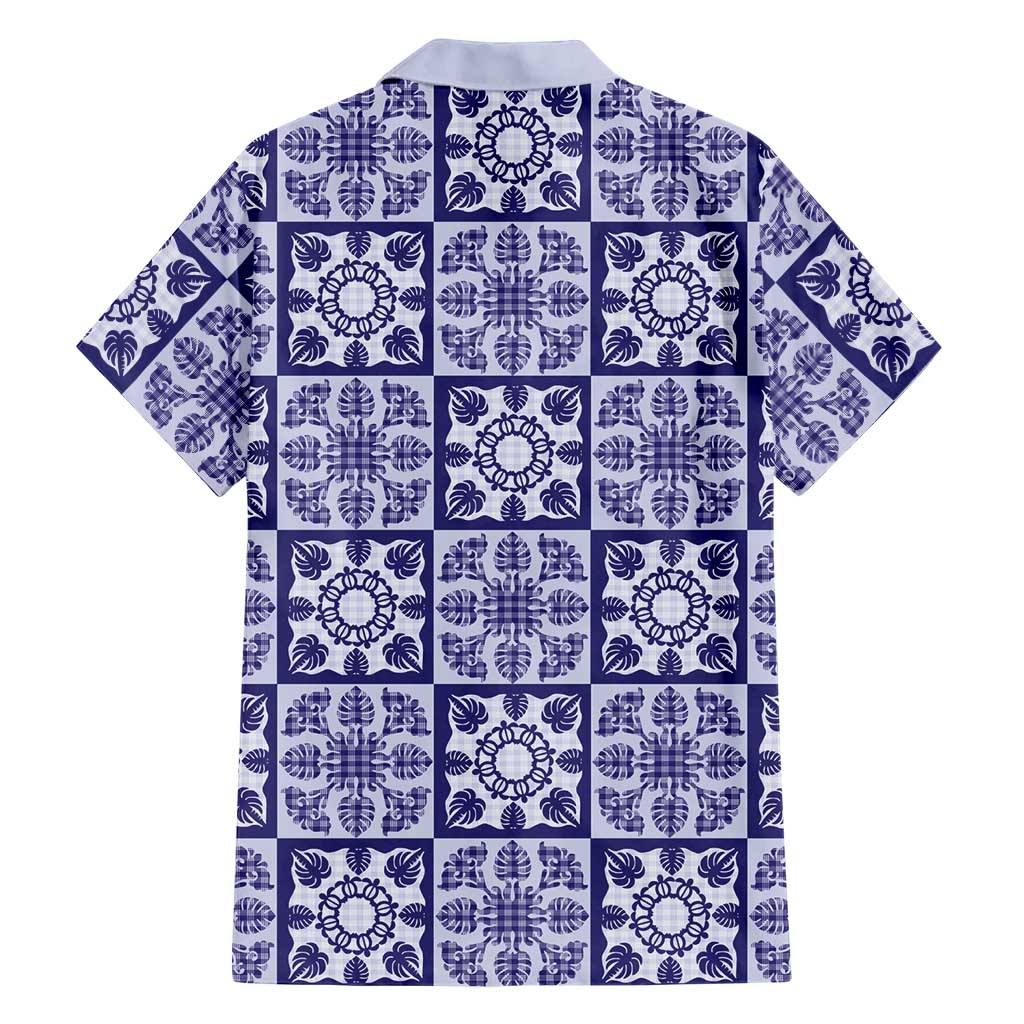 Polu Palaka Quilt Hawaii Family Matching Off Shoulder Maxi Dress and Hawaiian Shirt Hawaiian Tropical Monstera Sea Turtle