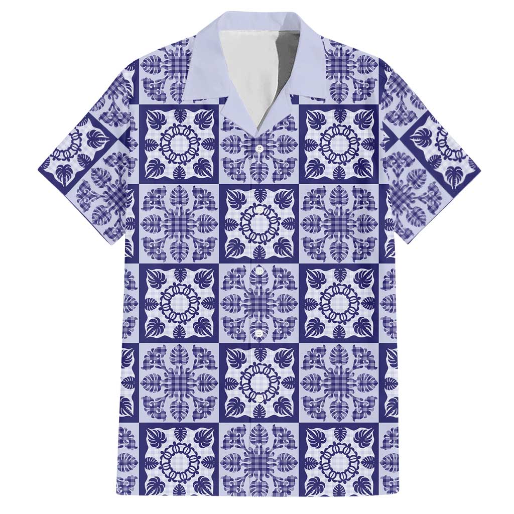 Polu Palaka Quilt Hawaii Hawaiian Shirt Hawaiian Tropical Monstera Sea Turtle