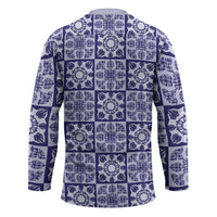 Polu Palaka Quilt Hawaii Hockey Jersey Hawaiian Tropical Monstera Sea Turtle LT14 - Polynesian Pride