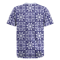 Polu Palaka Quilt Hawaii Rugby Jersey Hawaiian Tropical Monstera Sea Turtle LT14 - Polynesian Pride