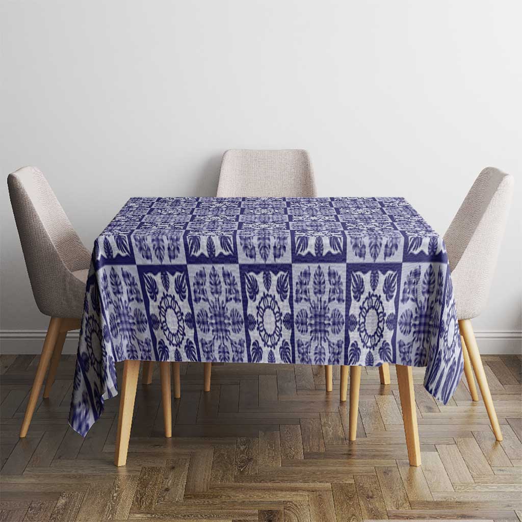 Polu Palaka Quilt Hawaii Tablecloth Hawaiian Tropical Monstera Sea Turtle LT14 - Polynesian Pride