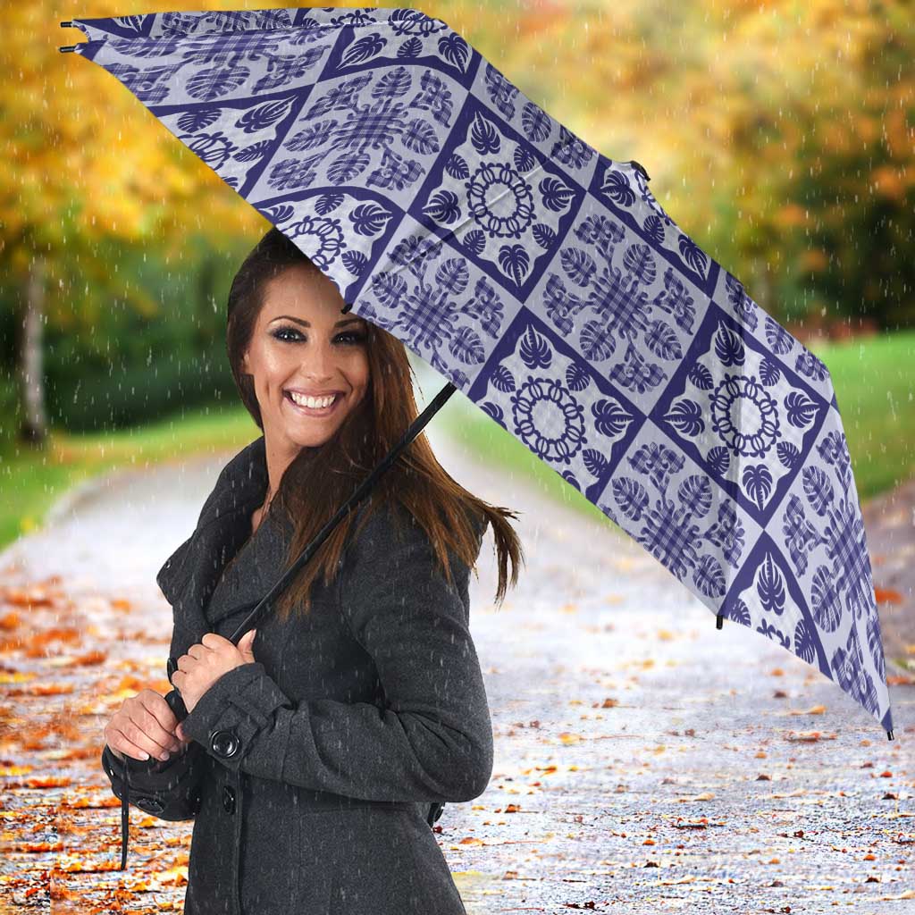 Polu Palaka Quilt Hawaii Umbrella Hawaiian Tropical Monstera Sea Turtle LT14 - Polynesian Pride