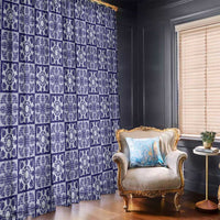 Polu Palaka Quilt Hawaii Window Curtain Hawaiian Tropical Monstera Sea Turtle LT14 - Polynesian Pride