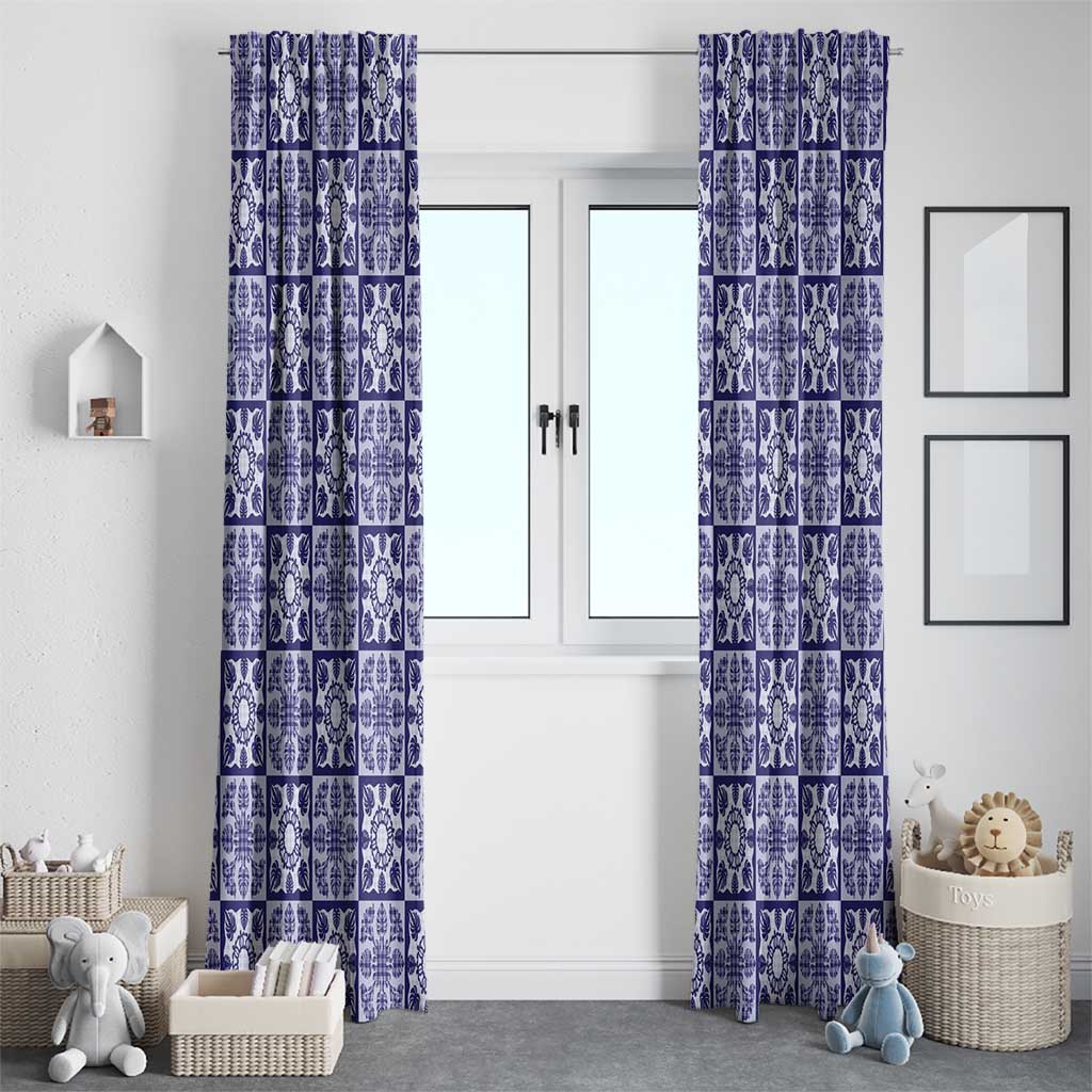 Polu Palaka Quilt Hawaii Window Curtain Hawaiian Tropical Monstera Sea Turtle LT14 - Polynesian Pride