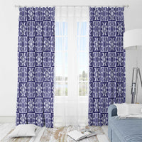 Polu Palaka Quilt Hawaii Window Curtain Hawaiian Tropical Monstera Sea Turtle LT14 - Polynesian Pride