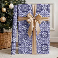 Polu Palaka Quilt Hawaii Wrapping Paper Hawaiian Tropical Monstera Sea Turtle LT14 - Polynesian Pride
