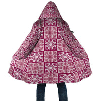Akala Palaka Quilt Hawaii Cloak Hawaiian Tropical Monstera Sea Turtle LT14 Unisex Pink - Polynesian Pride