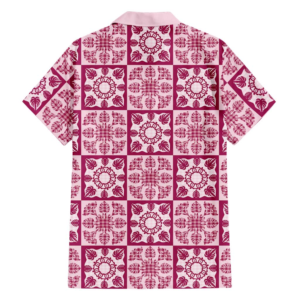 Akala Palaka Quilt Hawaii Family Matching Summer Maxi Dress and Hawaiian Shirt Hawaiian Tropical Monstera Sea Turtle