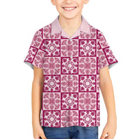 Akala Palaka Quilt Hawaii Family Matching Tank Maxi Dress and Hawaiian Shirt Hawaiian Tropical Monstera Sea Turtle