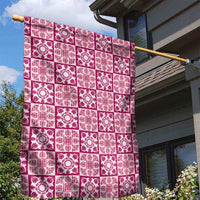 Akala Palaka Quilt Hawaii Garden Flag Hawaiian Tropical Monstera Sea Turtle LT14 - Polynesian Pride