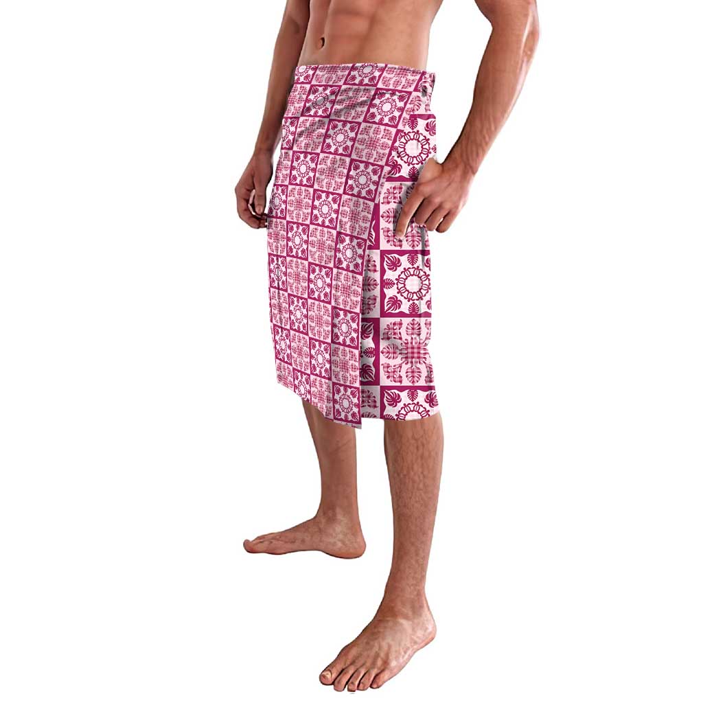 Akala Palaka Quilt Hawaii Lavalava Hawaiian Tropical Monstera Sea Turtle LT14 - Polynesian Pride