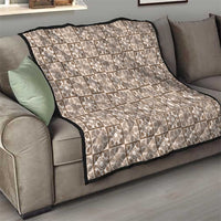 Beige Palaka Quilt Hawaii Quilt Hawaiian Tropical Monstera Sea Turtle LT14 - Polynesian Pride