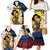 Personalised Philippines Women's Day Family Matching Mermaid Dress and Hawaiian Shirt Filipino Golden Sun With Polynesian Pattern LT14 - Polynesian Pride