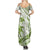 Lime Green Polynesia Family Matching Summer Maxi Dress and Hawaiian Shirt Polynesian Turtle Shark Tattoo Tropical Vintage LT14 - Polynesian Pride