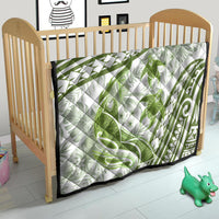 Lime Green Polynesia Quilt Polynesian Turtle Shark Tattoo Tropical Vintage