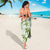 Lime Green Polynesia Sarong Polynesian Turtle Shark Tattoo Tropical Vintage