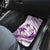 Purple Polynesia Car Mats Polynesian Turtle Shark Tattoo Tropical Vintage