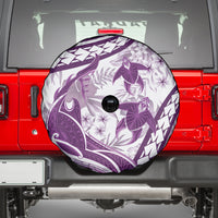 Purple Polynesia Spare Tire Cover Polynesian Turtle Shark Tattoo Tropical Vintage LT14 - Polynesian Pride
