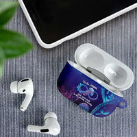 Polynesia Jellyfish Memorial Personalised AirPods Case Infinity Jellies Polynesian Pattern LT14 - Polynesian Pride