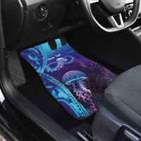 Polynesia Jellyfish Memorial Personalised Car Mats Infinity Jellies Polynesian Pattern LT14 - Polynesian Pride