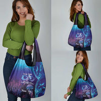 Polynesia Jellyfish Memorial Personalised Grocery Bag Infinity Jellies Polynesian Pattern LT14 - Polynesian Pride