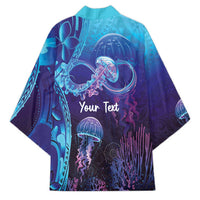 Polynesia Jellyfish Memorial Personalised Kimono Infinity Jellies Polynesian Pattern LT14 - Polynesian Pride