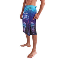Polynesia Jellyfish Memorial Personalised Lavalava Infinity Jellies Polynesian Pattern LT14 - Polynesian Pride