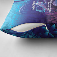Polynesia Jellyfish Memorial Personalised Pillow Cover Infinity Jellies Polynesian Pattern LT14 - Polynesian Pride