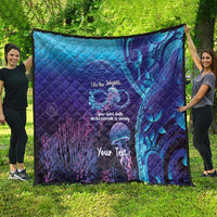 Polynesia Jellyfish Memorial Personalised Quilt Infinity Jellies Polynesian Pattern LT14 - Polynesian Pride