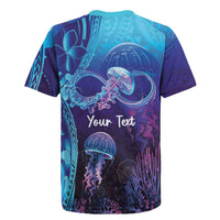 Polynesia Jellyfish Memorial Personalised Rugby Jersey Infinity Jellies Polynesian Pattern LT14 - Polynesian Pride