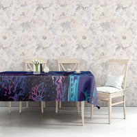 Polynesia Jellyfish Memorial Personalised Tablecloth Infinity Jellies Polynesian Pattern LT14 - Polynesian Pride