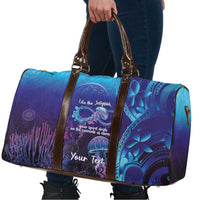 Polynesia Jellyfish Memorial Personalised Travel Bag Infinity Jellies Polynesian Pattern LT14 - Polynesian Pride