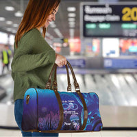 Polynesia Jellyfish Memorial Personalised Travel Bag Infinity Jellies Polynesian Pattern LT14 - Polynesian Pride