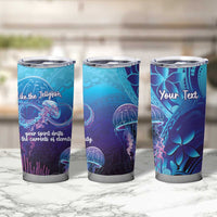 Polynesia Jellyfish Memorial Personalised Tumbler Cup Infinity Jellies Polynesian Pattern LT14 - Polynesian Pride