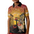 Australia And New Zealand ANZAC Kid Polo Shirt Aussie Kangaroo With Aotearoa Kiwi Lest We Forget