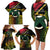 Vanuatu 1980 Family Matching Long Sleeve Bodycon Dress and Hawaiian Shirt Hapi 44 Yia Indipendens Anivesari