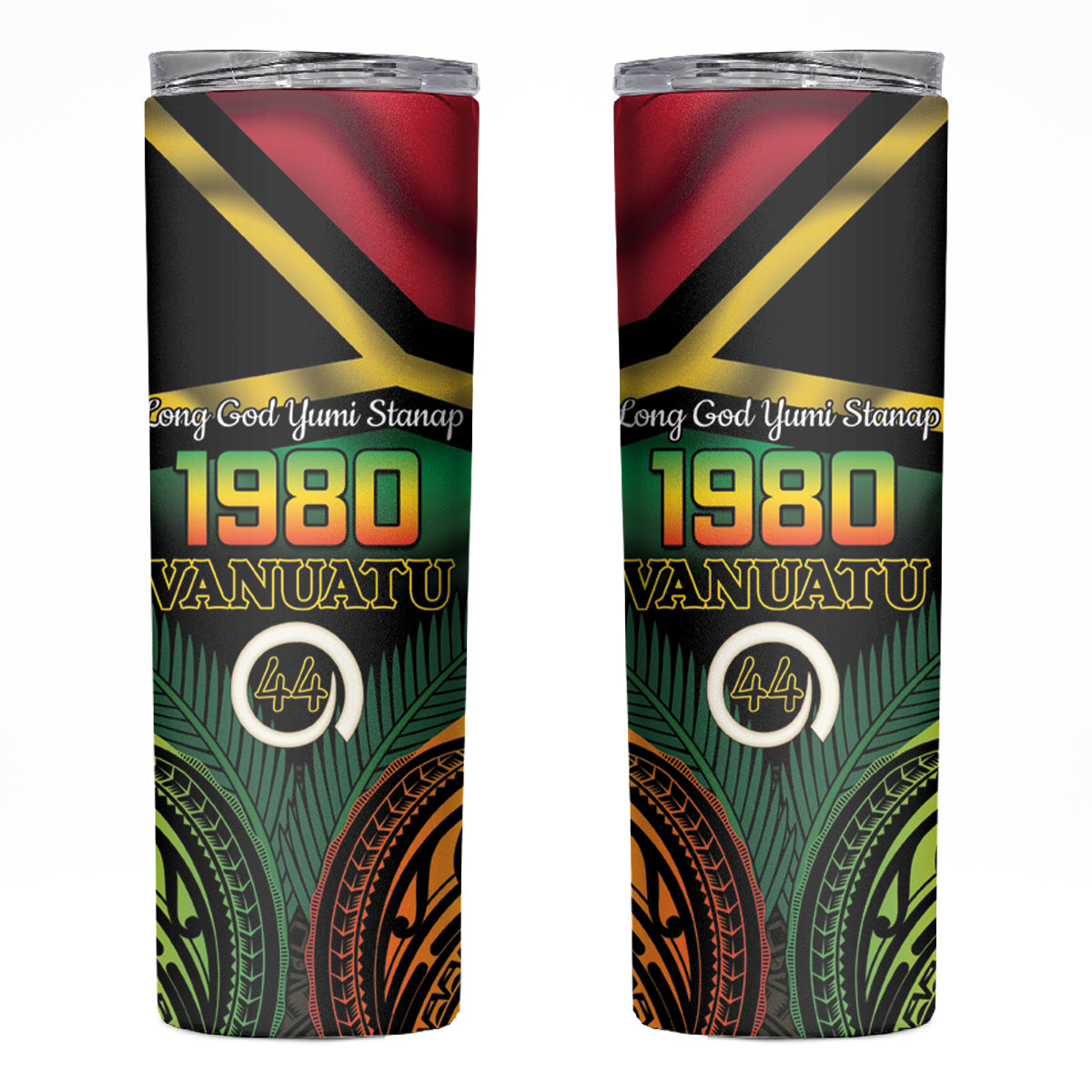 Vanuatu 1980 Skinny Tumbler Hapi 44 Yia Indipendens Anivesari