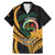 Personalised Vanuatu Independence Day Family Matching Mermaid Dress and Hawaiian Shirt July 30 Vanuatuan Pig Tusk