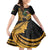 Personalised Vanuatu Independence Day Family Matching Summer Maxi Dress and Hawaiian Shirt July 30 Vanuatuan Pig Tusk